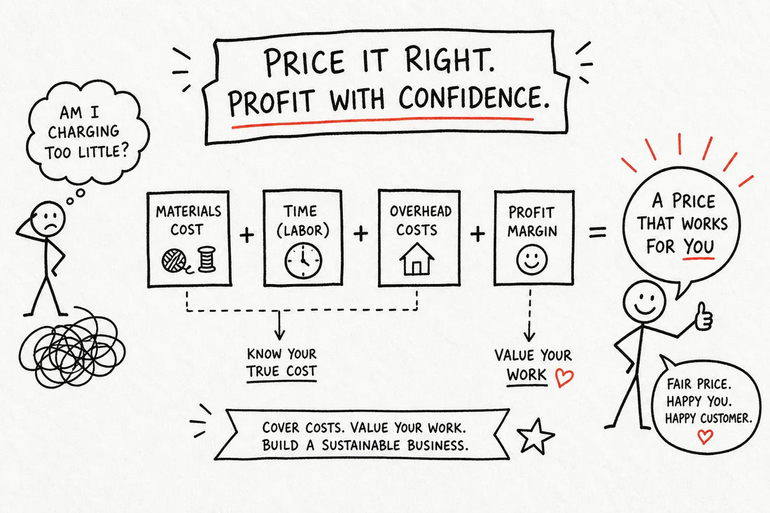 Handmade Product Pricing: A Formula That Actually Works