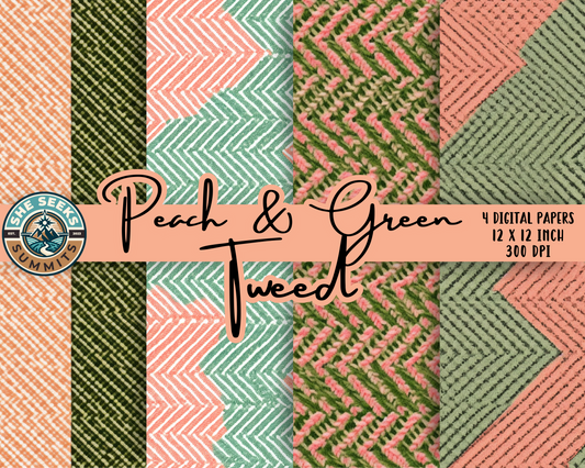 Peach Fuzz Classic: A Modern Twist on Tweed